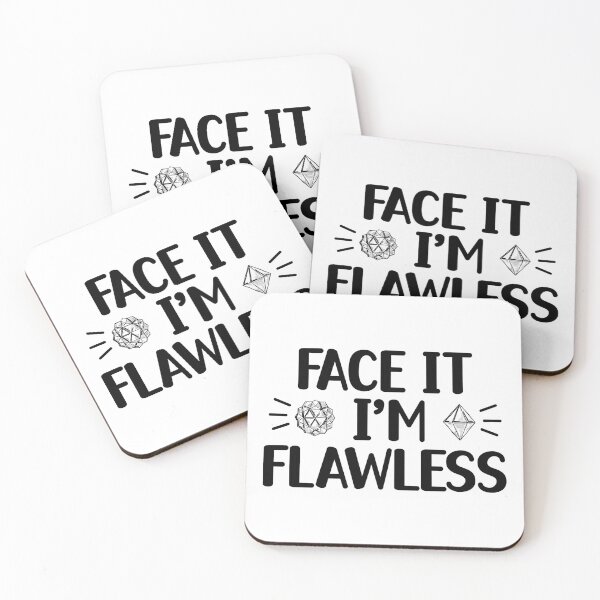 Item preview, Crystallography Face It I’m Flawless Funny Science Gift for Geologists designed and sold by ScienceCorner.