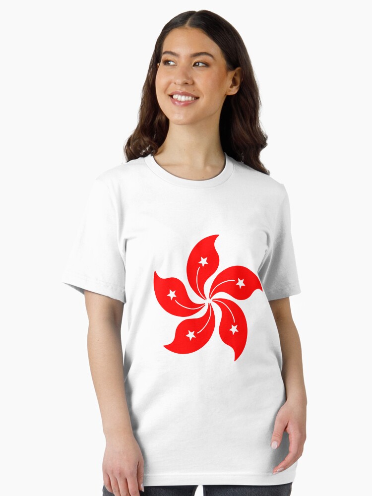 Thumbnail 2 von 7, Essential T-Shirt, Blume von Hongkong designt und verkauft von sweetsixty.