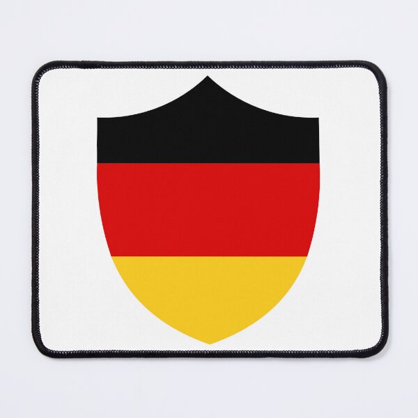 Item preview, Shield with German flag designed and sold by di-Vera-Rosati.