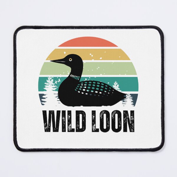 Item preview, Retro Wild Loon Duck Sticker designed and sold by Nourhan2021.