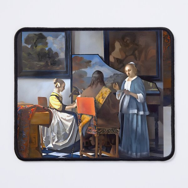 Item preview, Johannes Vermeer - The Concert designed and sold by Jon-Baran.