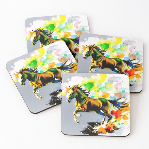 Item preview, Vibrant Galloping Horse designed and sold by cuprum.