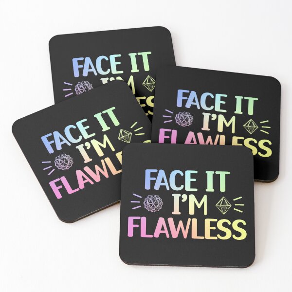 Item preview, Crystallography Face It I’m Flawless Funny Science Gift for Geologists designed and sold by ScienceCorner.
