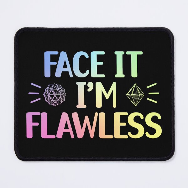 Item preview, Crystallography Face It I’m Flawless Funny Science Gift for Geologists designed and sold by ScienceCorner.