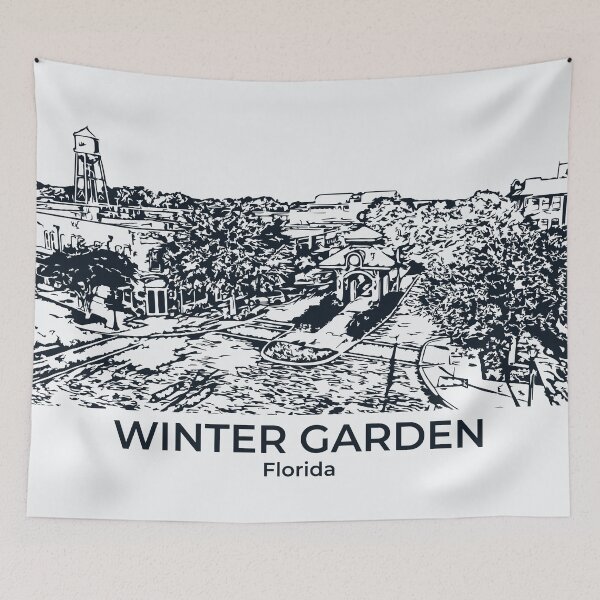 Item preview, Winter Garden - Florida designed and sold by Lakeric Cityscapes.