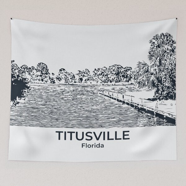 Item preview, Titusville - Florida designed and sold by Lakeric Cityscapes.