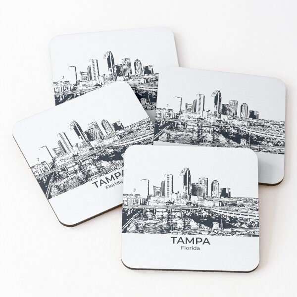 Artikelvorschau, Tampa - Florida entworfen und verkauft von Lakeric Cityscapes.
