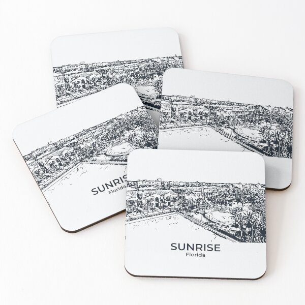 Item preview, Sunrise - Florida designed and sold by Lakeric Cityscapes.