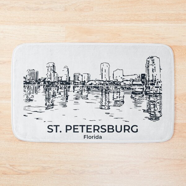 Item preview, St. Petersburg - Florida designed and sold by Lakeric Cityscapes.