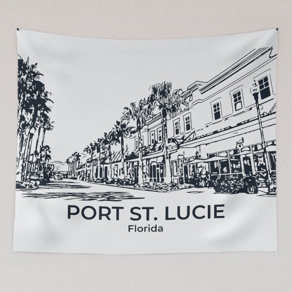 Item preview, Port St. Lucie - Florida designed and sold by Lakeric Cityscapes.