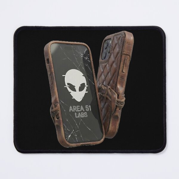 Item preview, Area 51 Labs: TACTICAL PHONE CASE - Vintage White Edition (Classified Archive) designed and sold by AREA51.LABS.
