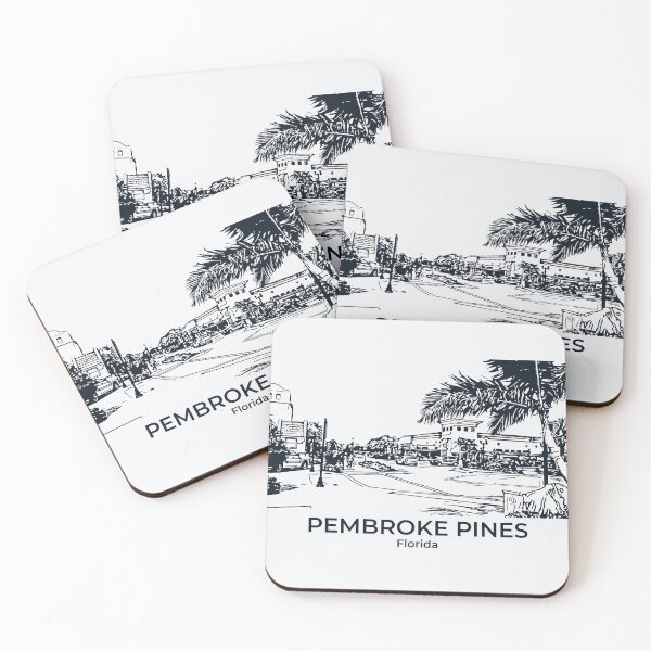 Artikelvorschau, Pembroke Pines - Florida entworfen und verkauft von Lakeric Cityscapes.