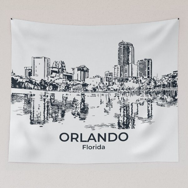 Item preview, Orlando - Florida designed and sold by Lakeric Cityscapes.