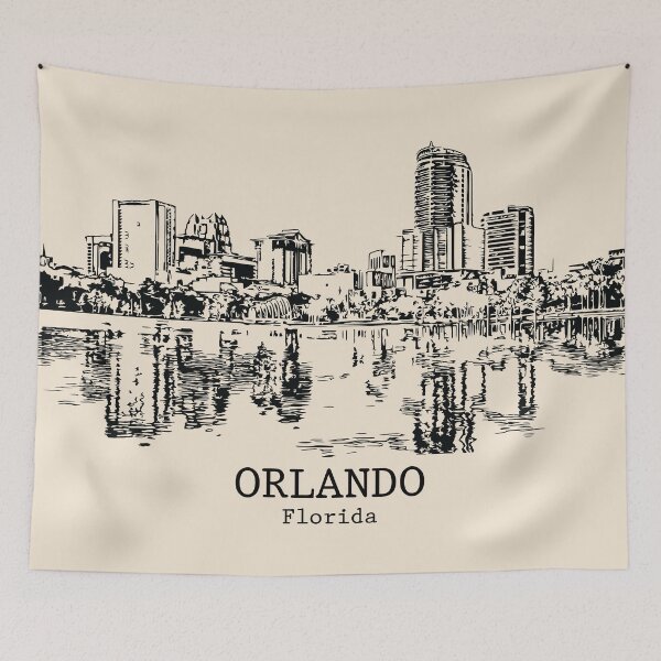 Item preview, Orlando - Florida designed and sold by Lakeric Cityscapes.