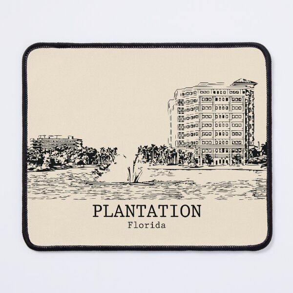 Item preview, Plantation - Florida designed and sold by Lakeric Cityscapes.