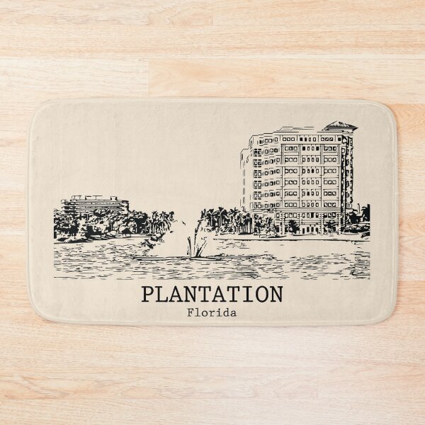 Item preview, Plantation - Florida designed and sold by Lakeric Cityscapes.