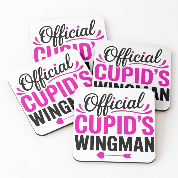Item preview, Cupid’s Cute Valentine’s Day Love Quote Design Pink Romantic Aesthetic designed and sold by AnnCraftsPH.
