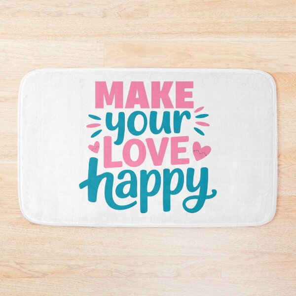 Item preview, Make Your Love Happy Cute Valentine’s Day Love Quote Design designed and sold by AnnCraftsPH.