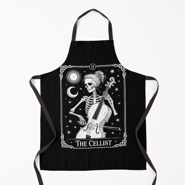 Item preview, Cellist Tarot Card Skeleton Cello Player Music Teacher designed and sold by gourpmerzihd.