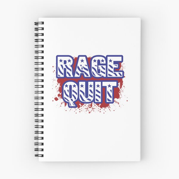 Item preview, Rage Quit USA Graphic Flag Font And Splats Design designed and sold by TheRainFamily.