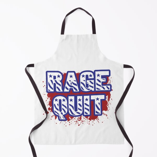 Item preview, Rage Quit USA Graphic Flag Font And Splats Design designed and sold by TheRainFamily.