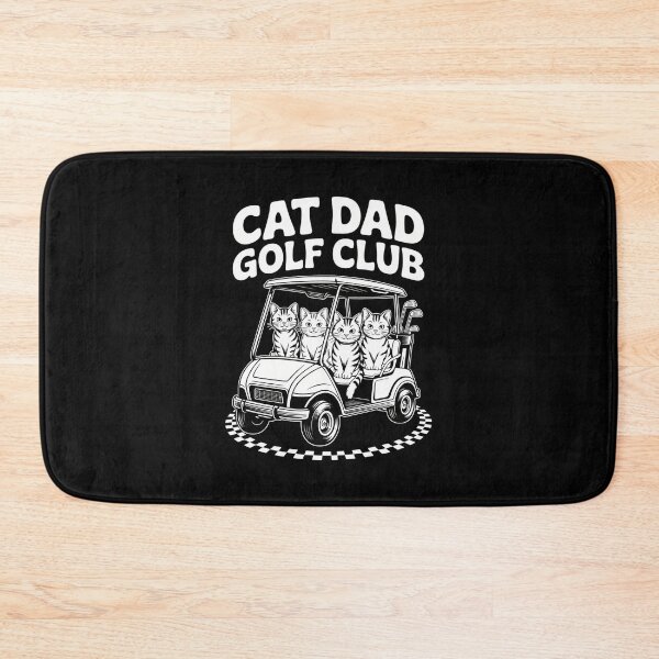 Item preview, Cat Dad Golf  Funny Golfing designed and sold by gourpmerzihd.