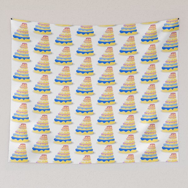 Item preview, Bigender Cake Pride Flag designed and sold by HarveyHandcraftsandDesigns.