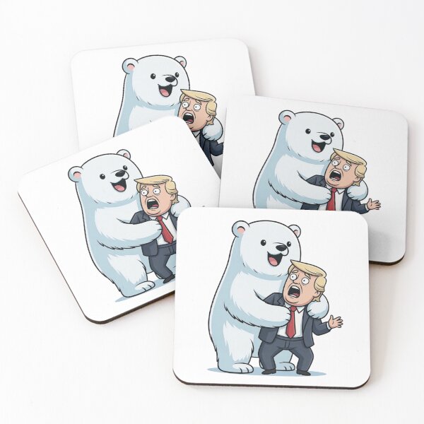 Item preview, Trump and Polar Bear 2 designed and sold by NorthSaysNo.