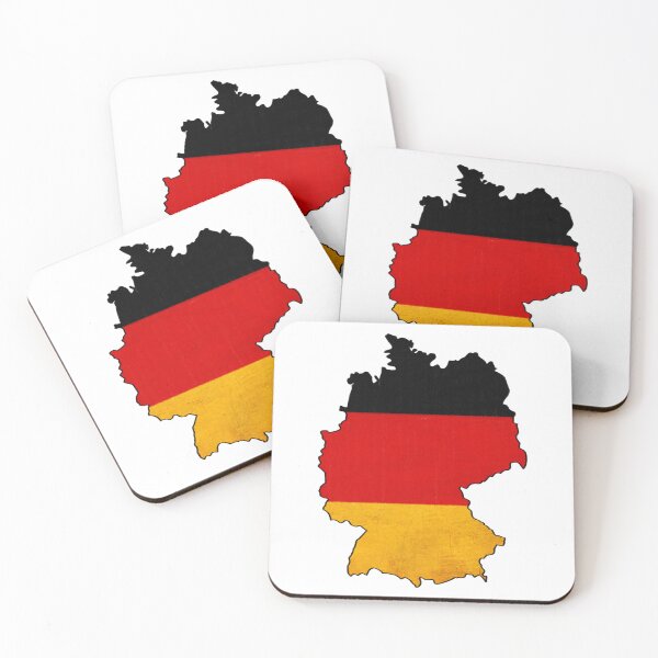 Item preview, Germany map with flag designed and sold by di-Vera-Rosati.