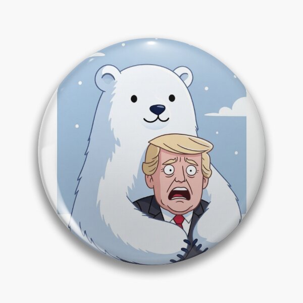 Item preview, Trump and Polar Bear 3 designed and sold by NorthSaysNo.