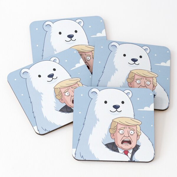 Item preview, Trump and Polar Bear 3 designed and sold by NorthSaysNo.