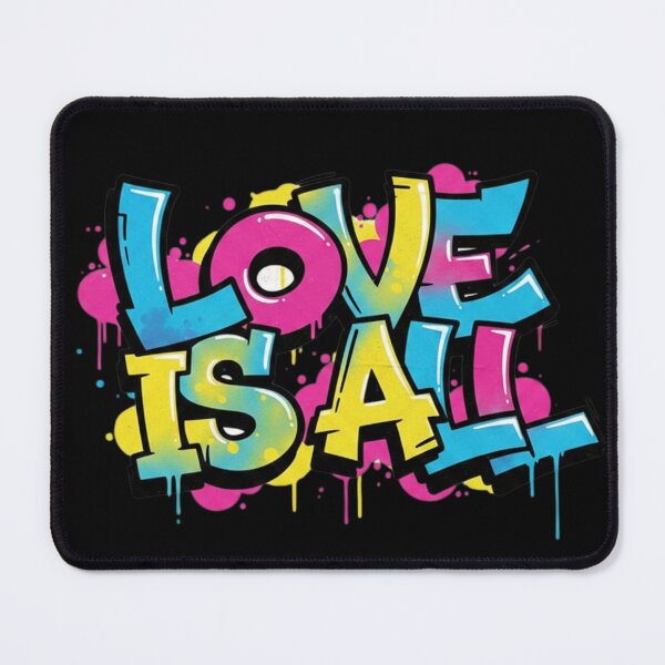 Item preview, Vibrant Graffiti Love Is All Street Art designed and sold by ToNi304.