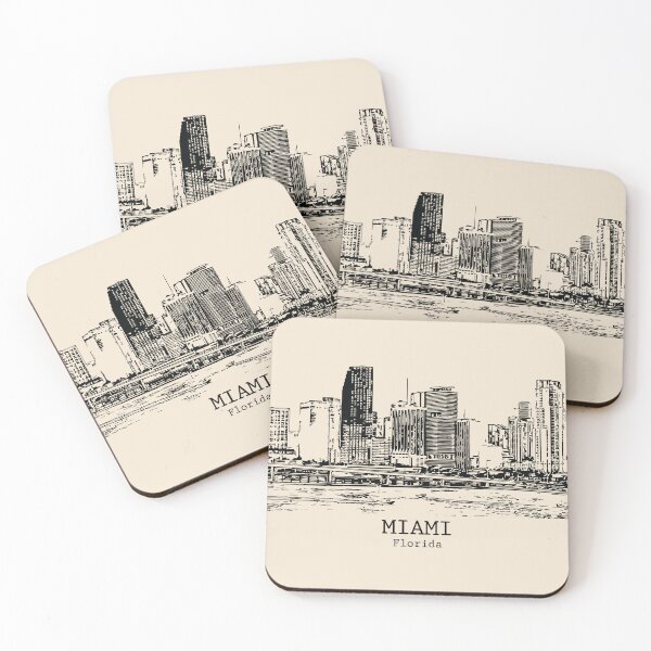 Item preview, Miami - Florida designed and sold by Lakeric Cityscapes.