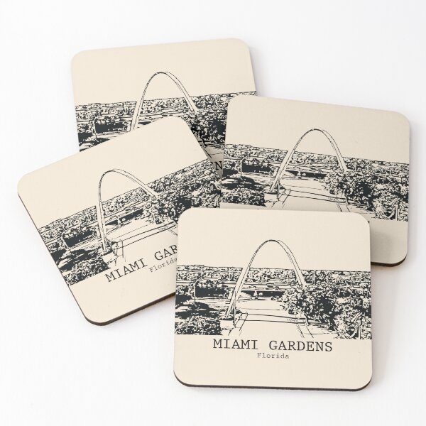 Item preview, Miami Gardens - Florida designed and sold by Lakeric Cityscapes.