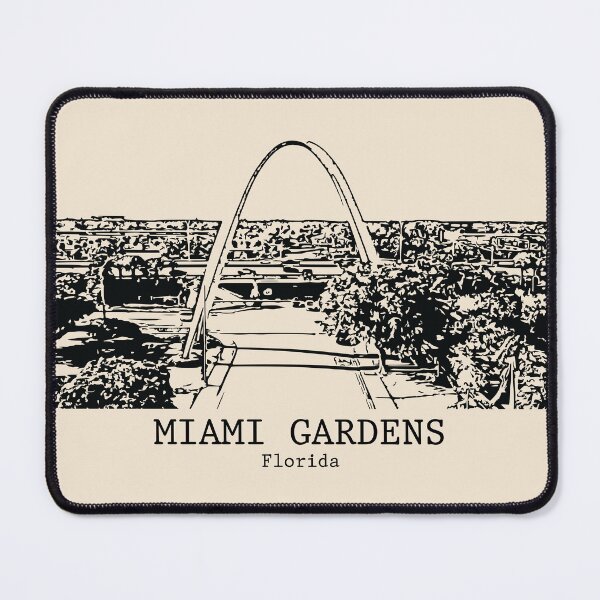 Item preview, Miami Gardens - Florida designed and sold by Lakeric Cityscapes.
