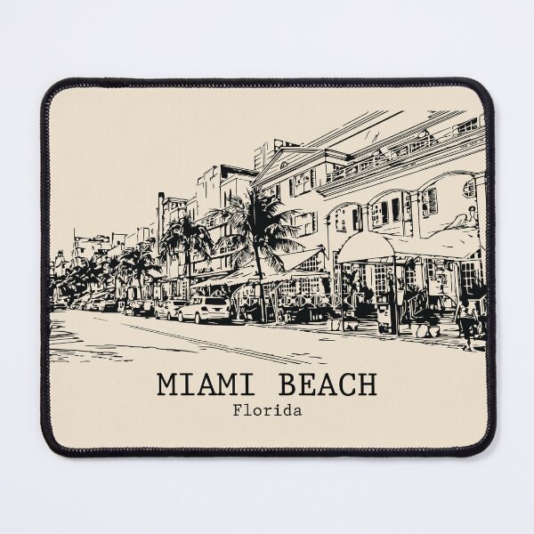 Item preview, Miami Beach - Florida designed and sold by Lakeric Cityscapes.