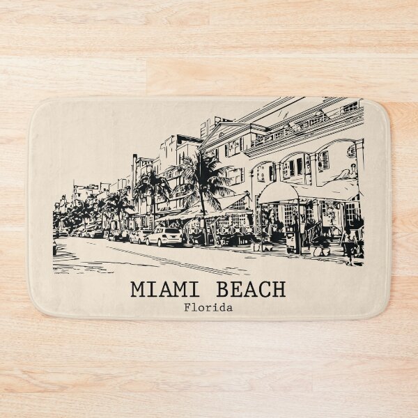 Item preview, Miami Beach - Florida designed and sold by Lakeric Cityscapes.