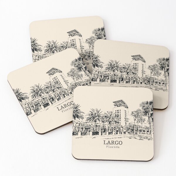Item preview, Largo - Florida designed and sold by Lakeric Cityscapes.
