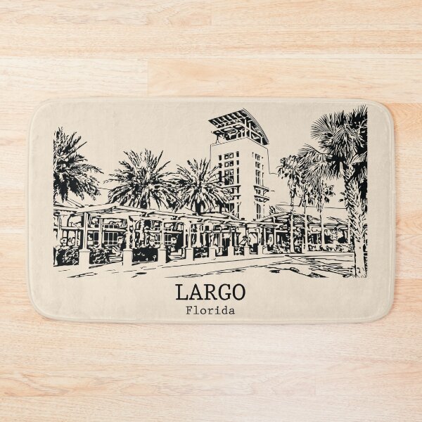 Item preview, Largo - Florida designed and sold by Lakeric Cityscapes.