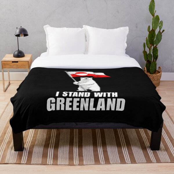 Item preview, I STAND WITH GREENLAND designed and sold by ProgressiveMob.