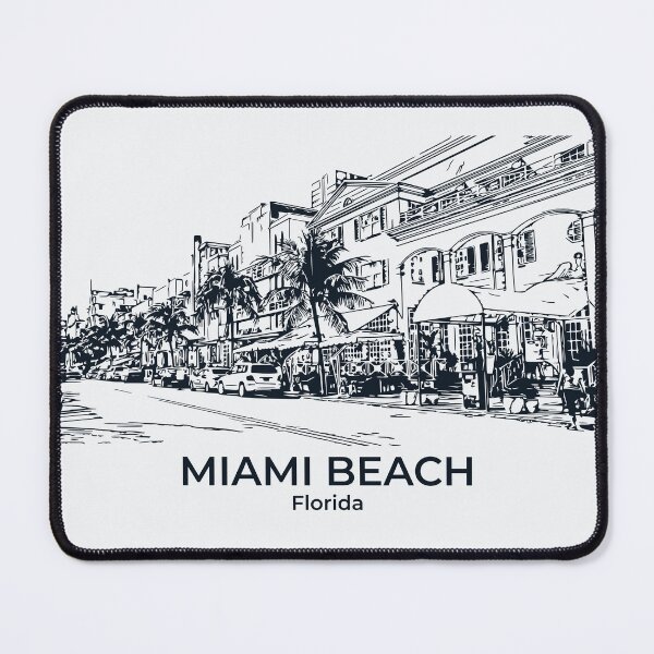 Item preview, Miami Beach - Florida designed and sold by Lakeric Cityscapes.