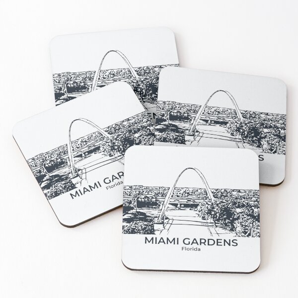 Item preview, Miami Gardens - Florida designed and sold by Lakeric Cityscapes.