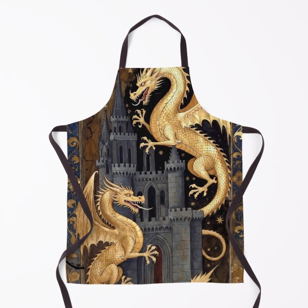 Item preview, Twin Goldwyrms of the Night Citadel designed and sold by OneNineNineSix.