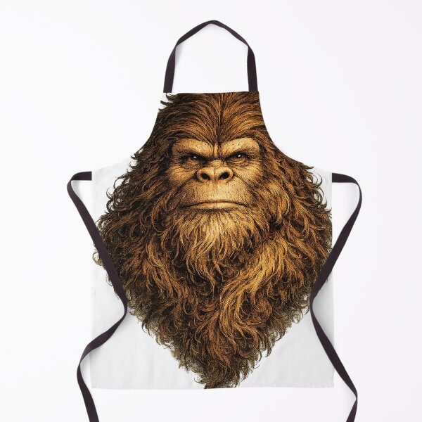 Item preview, Zoom sasquatch bigfoot head designed and sold by begood-designs.