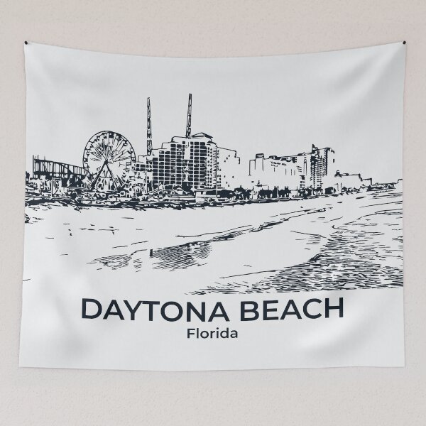 Artikelvorschau, Daytona Beach – Florida entworfen und verkauft von Lakeric Cityscapes.
