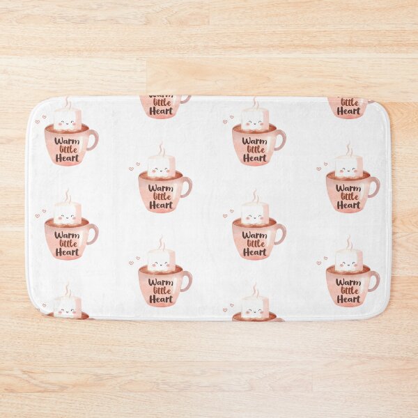 Item preview, Cute Hot Cocoa Marshmallow, Warm Little Heart Illustration designed and sold by Moodune.