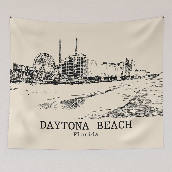 Artikelvorschau, Daytona Beach – Florida entworfen und verkauft von Lakeric Cityscapes.