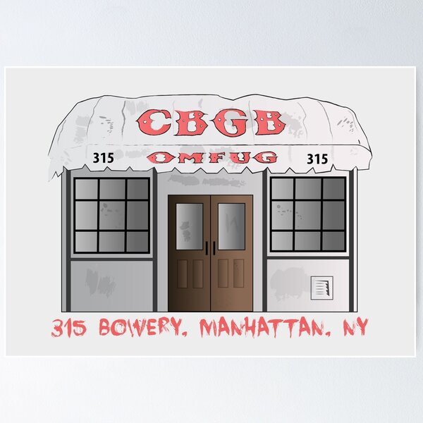 Item preview, CBGB PUB NEW YORK designed and sold by FULLER FACTORY.