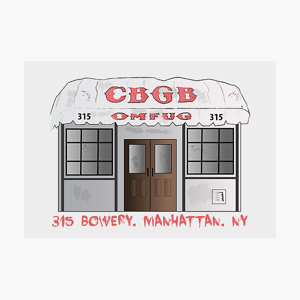 Item preview, CBGB PUB NEW YORK designed and sold by FULLER FACTORY.