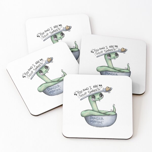 Item preview, Soup Snakes Soul Mates designed and sold by pintszdcsmos.